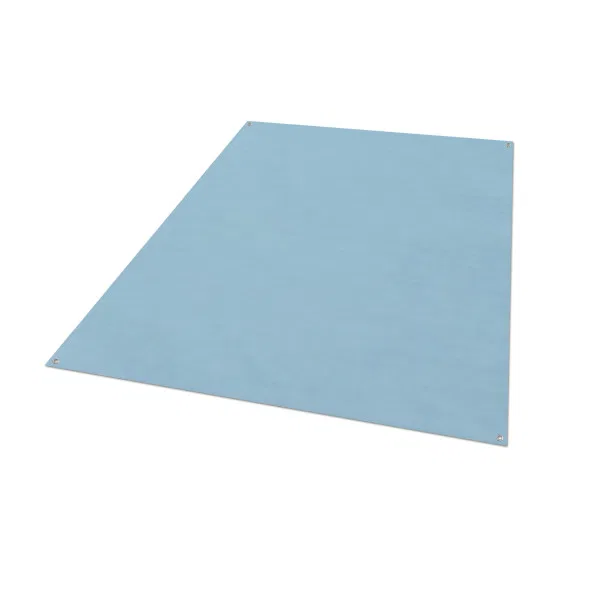 2022115671 – LIPPERT COMP Patio Mat, 20 Foot Length x 8 Foot Width Blue Polyvinyl Non-Reversible Fabric UV/ Mold/ Mil...
